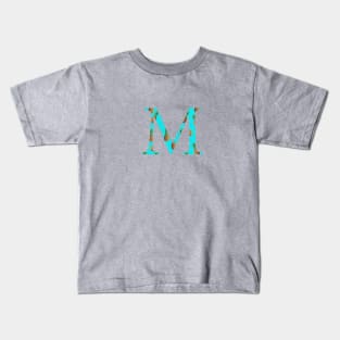 Mu Pineapple Letter Kids T-Shirt